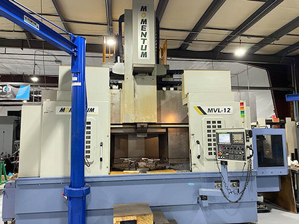 2012 MOMENTUM MVL-12 Vertical Boring Mills (incld VTL) | Kaste Industrial Machine Sales